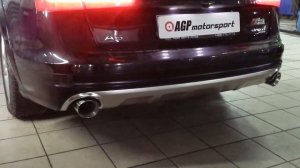 Выхлопная система с изменяемой геометрией AGP Motorsport для Audi A6 C7 Allroad 3.0TDI