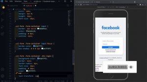 How to Create Facebook Login page using HTML and CSS