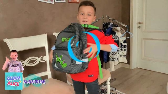 Put On Your Shoes Song | Adam Pretend Play Morning Routine Brush Teeth - Nursery Rhymes & Kids Song смотреть онлайн