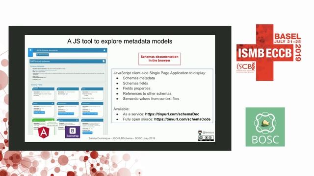 A toolkit for semantic markup, exploration... - Dominique Batista - OBF: BOSC - ISMB/ECCB 2019 смотреть онлайн
