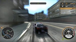 Nissan Skyline GTR R34 Police Model in NFS MW