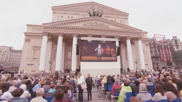 Летние трансляции Большого под открытым небом! - The Bolshoi summer open air live stream!