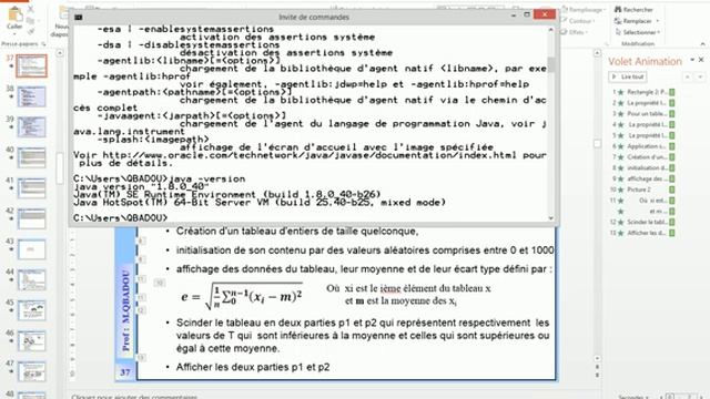 Cours Java, Manipulation des tableaux смотреть онлайн