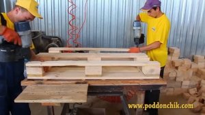 Новые поддоны - сборка поддонов