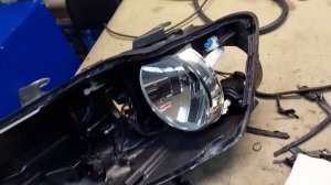 Volkswagen Polo 5 рестайлинг Установка biled Aozoom a13