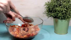 Курица с Перцем и Соевым Соусом