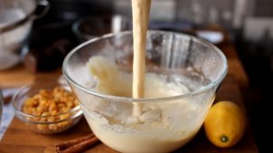 Пирог с бананом и корицей