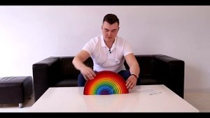 Деревянные радуги / дуги. Развивающие игрушки от 1 года.