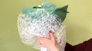 Букет из чая - зеленая прохлада