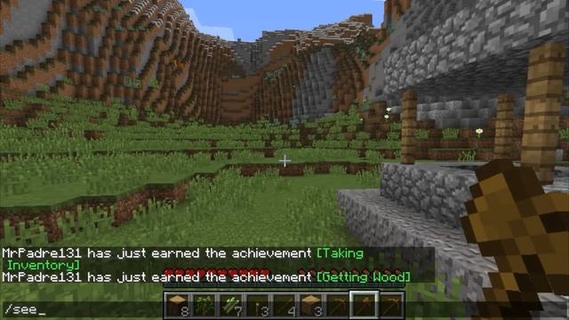 Minecraft-1.8 Seed-Epic Mountain and Little Village смотреть онлайн