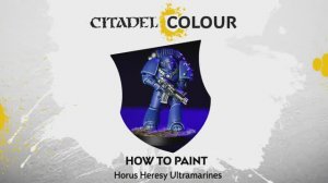 Warhammer 40000 How to paint - Horus Heresy Ultramarines