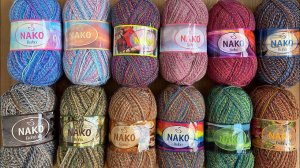 Nako Boho новые цвета Июнь 2023 Все 12 цветов и готовые носки.
