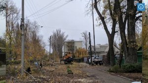 05.11.2020 спил деревьев, повреждение магистрального кабеля.