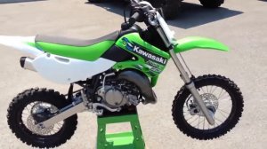 2013 Kawasaki KX65 in Lime Green   2013 Kawasaki Monster Energy KX 65 at Tommy's Motorsports