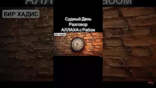 Судный день. Разговор АЛЛАХА с Рабом. смотреть онлайн