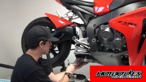 2008 CBR 1000RR Hotbodies Racing Megaphone Slip-On Installation Guide