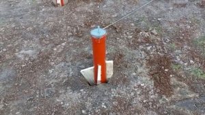 Фундамент из канализационных труб для каркасной бани