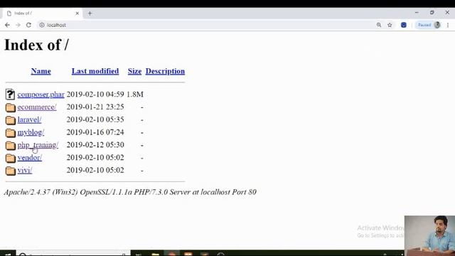 Function with Parameter in PHP (Hindi))-8