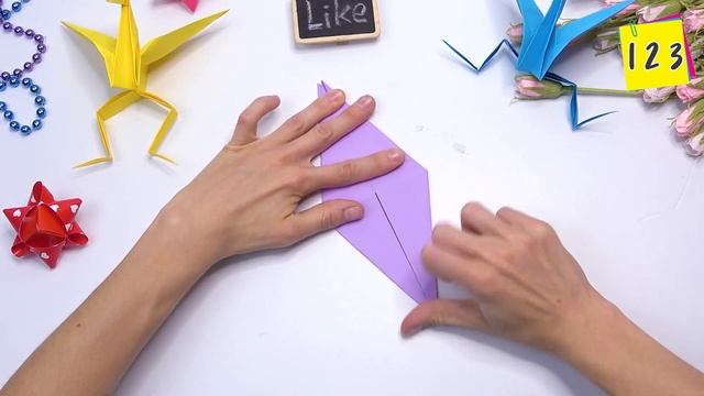 Craft ideas - Dancing paper birds | Moving PAPER TOYS смотреть онлайн
