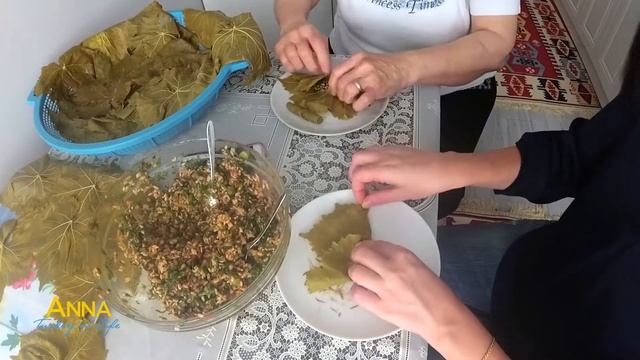 Турецкая кухня. Сарма из виноградных листьев (Yaprak sarma). рецепт