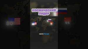 США vs Россия vs Китай — Кто Лидер в Космосе? #космос #shorts #сравнение #интересныефакты