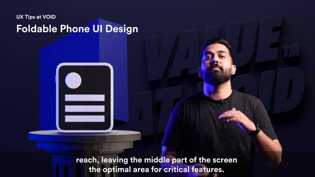 Foldable Phone UI Design | UX Design Tips