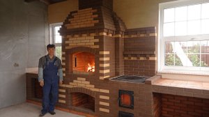 Новый барбекю комплекс с дня заезда до первой растопки