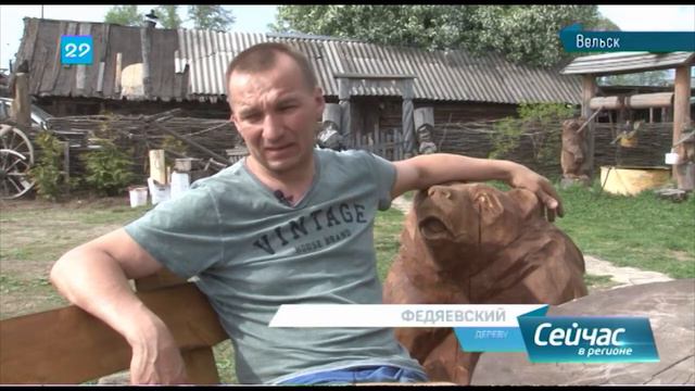 05.06.2018 Резчик по дереву из Вельска смотреть онлайн