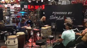 Ed Roscetti and Maria Martinez Drums and Percussion Clinic