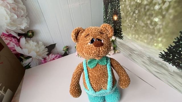 Новая игрушка/мишка косолапый/ #мишкакрючком #игрушкикрючком