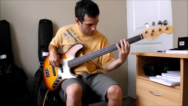 Fender American Deluxe Jazz Bass Fretless смотреть онлайн