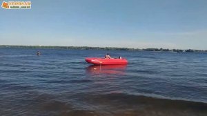 Покатушки на моторной лодке выходного дня