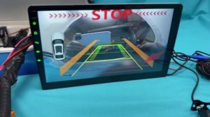 Обзор видеопарктроника 4 датчика #Parafar с двигающимися парковочными линиями #PFHDM401