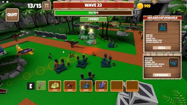 TUTORIAL HOW TO BEAT ROBO CAMP IN HARD MODE! - DINO TOWER DEFENSE - WORLD DEFENDERS смотреть онлайн