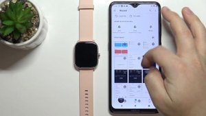 How to Set Custom Image on AMAZFIT GTS 2 Mini Watch Face