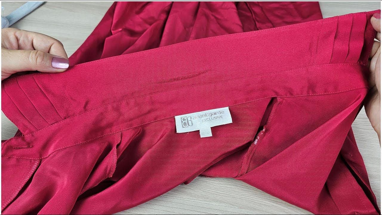 Швейный лайфак: Как быстро и красиво починить изношенный воротник блузки! смотреть онлайн