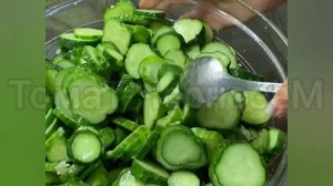 Огурцы по - Польски