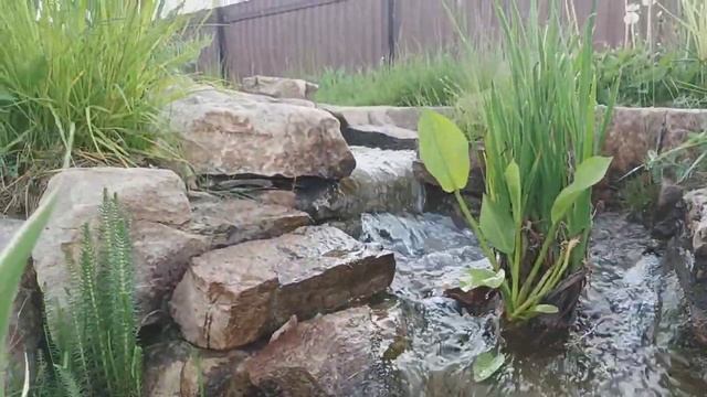 Водопад возле дома Нововоскресенское смотреть онлайн