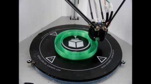 Печать буквы О для наружной рекламы на 3D принтере Prism Home V2