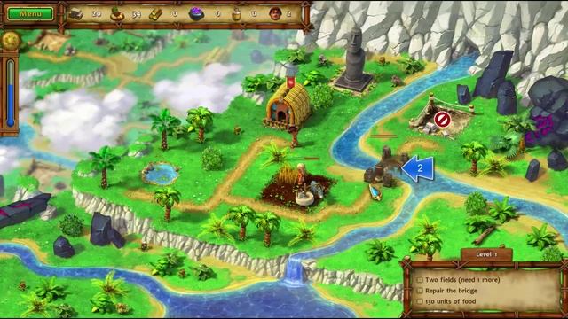 Moai 2 - Path To Another World - Level 1 Walkthrough смотреть онлайн