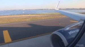 STEEP CLIMB - Takeoff New York JFK International Airport - JetBlue A321