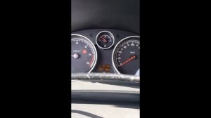 Отключение ESP Opel Zafira b 2006