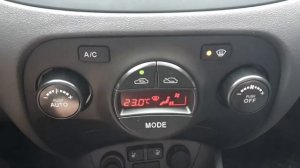 отключение автовключение кондиционера на KIA RIO JB