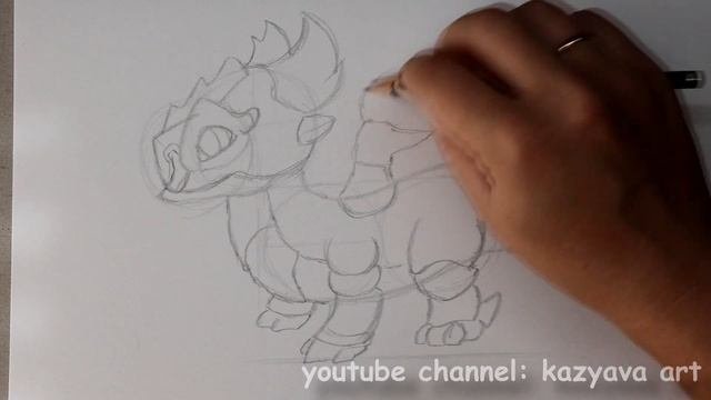 Как нарисовать дракона месяца РАК Легенды Дракономании смотреть онлайн