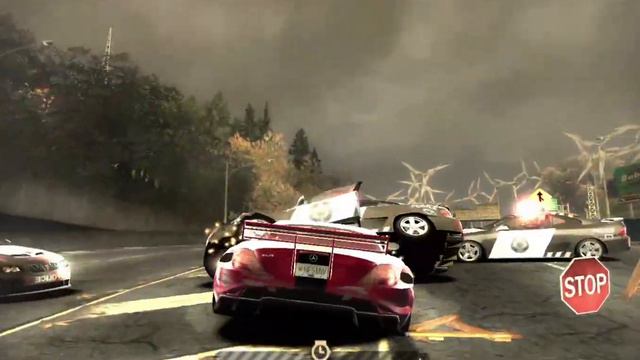 Need for speed most wanted 2005, Mercedes SLR McLaren coming for hunting #nfs #needforspeed смотреть онлайн