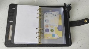 Обзор планера | ежедневника на 6 кольцах.Организация работы. Разделы в ежедневнике.Моё планирование