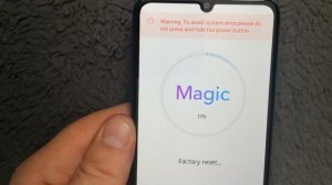 Honor 9A Hard reset /pattern unlock