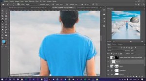 La MEJOR forma de sustituir fondo con nubes | Tutorial Photoshop