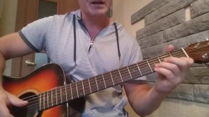 Разбор песни на гитаре группы Deep Purple- Smoke on the water, fingerstyle.