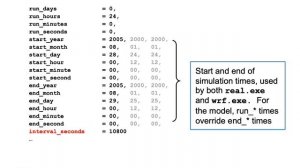 Running the WRF Model (for Real and Ideal Cases)